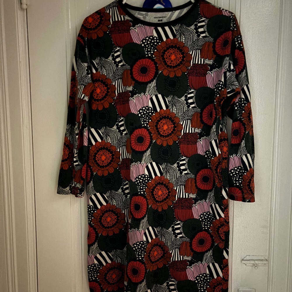 Uniqlo and marimekko dress